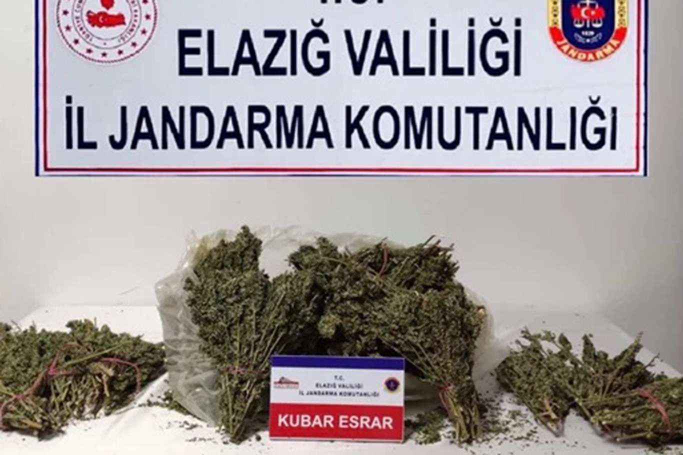 2,5 kilograms of marijuana seized in eastern Turkey 2,5 kilograms of marijuana seized in eastern Turkey